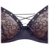Cottelli Party - Schnür-BH-Set (schwarz) - 80C/M