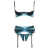 Cottelli - Jáde - Exklusives Brusthebe-Set (grün) - 90B/XL