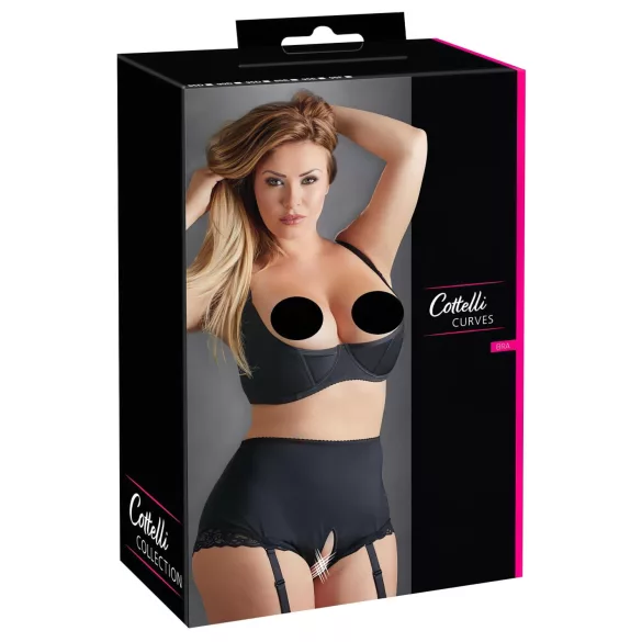 Cottelli Plus Size - Bügel-BH (schwarz) - 95E