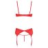 Cottelli - Herzöffnendes Hebe-Set (Rot) - 80C/M
