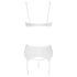 Cottelli - Schnür-Spitzen-Lift-Set (weiß) - 85C/L