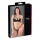 Cottelli - Riemen-BH mit Ring & String (schwarz) - 80B/M