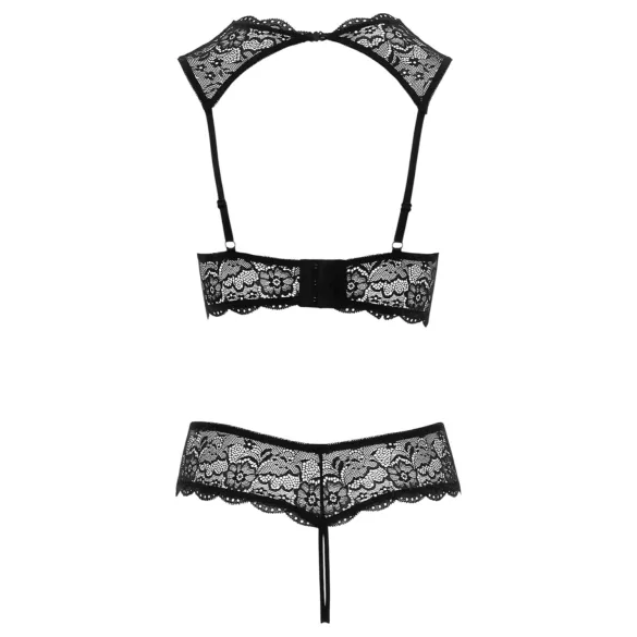 Cottelli - Offenes BH-Set (Schwarz)