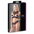 Cottelli - Offenes BH-Set (schwarz) - 80B/M