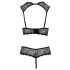 Cottelli - Offenes BH-Set (schwarz) - 80B/M