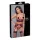 Cottelli Bondage - Mattes, Spitzen-BH-Set (Rot)