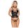 Abierta Fina - Offener String & Korsett (schwarz) - M