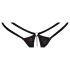 Abierta Fina - Offener String & Korsett (schwarz) - M