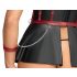 Cottelli Bondage - Glänzendes Set mit Handschellen (Schwarz)