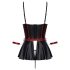 Cottelli Bondage - Glänzendes Set mit Handschellen (Schwarz) - L