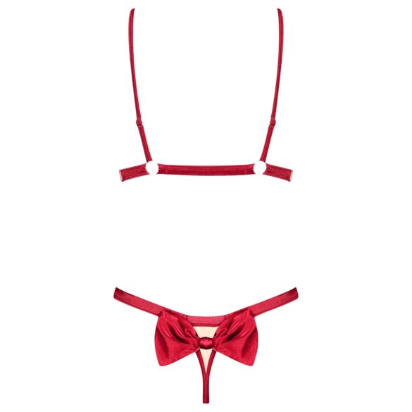Obsessive Rubinesa - pikantes Dessous-Set (rot)