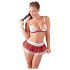 Cottelli - Sexy Schulmädchen Kostüm - BH-Set - M