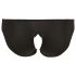 Cottelli Plus Size - Spitzenslip mit offenem Schritt (schwarz) - 4XL