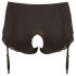 Cottelli Plus Size - Offene Stringpanty mit Strumpfhaltern (Schwarz) - 4XL