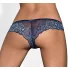 Obsessive Auroria - Schleifenverzierte Damen-Slips (Blau) - L/XL