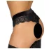Cottelli Party - Spitzenslip mit Kette (schwarz)