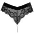Cottelli Party - Ketten hängende Spitzenpanty (schwarz) - M