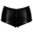 Noir - Glänzende Shorts (Schwarz)