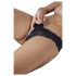Cottelli - Perlen-Spitzen-Tanga (schwarz) - L