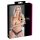 Cottelli - Perlenpanty mit offener Blumenverzierung (schwarz) - M