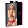 Cottelli - Perlen, offene Blumen-Slip (Rot)
