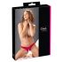Cottelli - Perlen, offene Blumen-Slip (Rot)