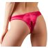 Cottelli - Perlen, offene Blumen-Slip (Rot)