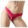 Cottelli - Perlen und offene Blumen-Damenhose (rot) - M