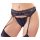 Cottelli - Spitzen-Strumpfhalter und String (schwarz) - L