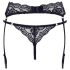 Cottelli - Spitzen-Strumpfhalter und String (schwarz) - L