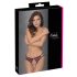 Cottelli - Rosige, offene Damenstring - Schwarz - (S-L)