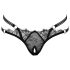 Cottelli - Luxus, offener Ringstring (Schwarz)