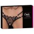 Cottelli - Luxus, offener Ringstring (Schwarz) - M/L