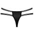 Cottelli - Luxus, offener Ringstring (Schwarz) - M/L