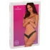 Obsessive Donna Dream - Spitze offener Tanga (schwarz) - XL/XXL