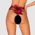 Obsessive Tienesy - Stringtanga mit Schleife (Rot)