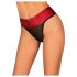 Obsessive Tienesy - Stringtanga mit Schleife (Rot) - L/XL