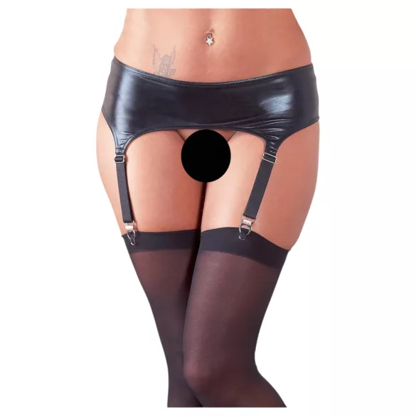 NO:XQSE - Glänzendes Straps-Set - XL