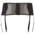 Cottelli Plus Size - Spitzenstrumpfhalter mit Schnürung (Schwarz)