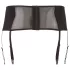 Cottelli Plus Size - Spitzen Strapshemd mit Schnürung (schwarz) - XL