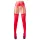 NO:XQSE - Glänzendes Straps-Set (Rot) - L/XL