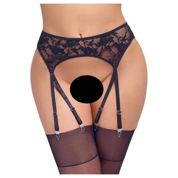 Cottelli - Spitzenstrumpfhalter (schwarz)
