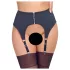 Cottelli - Mattschwarzer Strumpfhalter - M