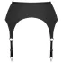 Cottelli - Mattschwarzer Strumpfhalter - M