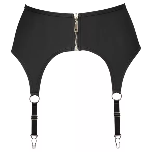 Cottelli - Mattschwarzer Strumpfhalter - L
