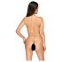 Cottelli - Glitzer-Chain-Bikini (Silber)