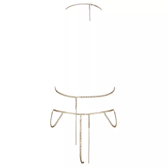 Cottelli - Körperkette mit Kettendetails (Gold)