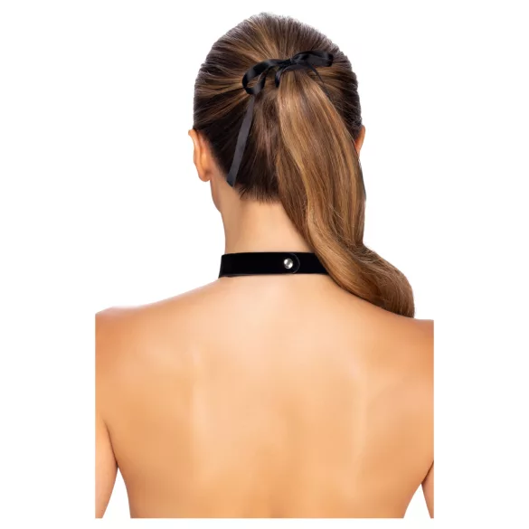 Cottelli - Herz-Halsband (schwarz)