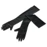Cottelli - Lange glänzende Handschuhe (schwarz)