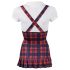 Cottelli - Kariertes Schulmädchen-Kleid - XL